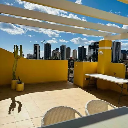 Apto Con Terraza Y Bbq Privadas Residencial Estrella De Calp