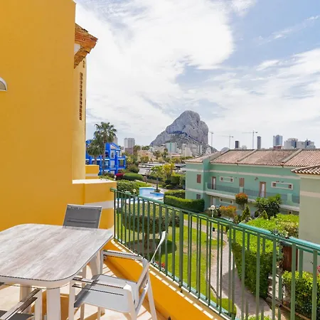 Apto Con Terraza Y Bbq Privadas Residencial Estrella De Appartement Calp